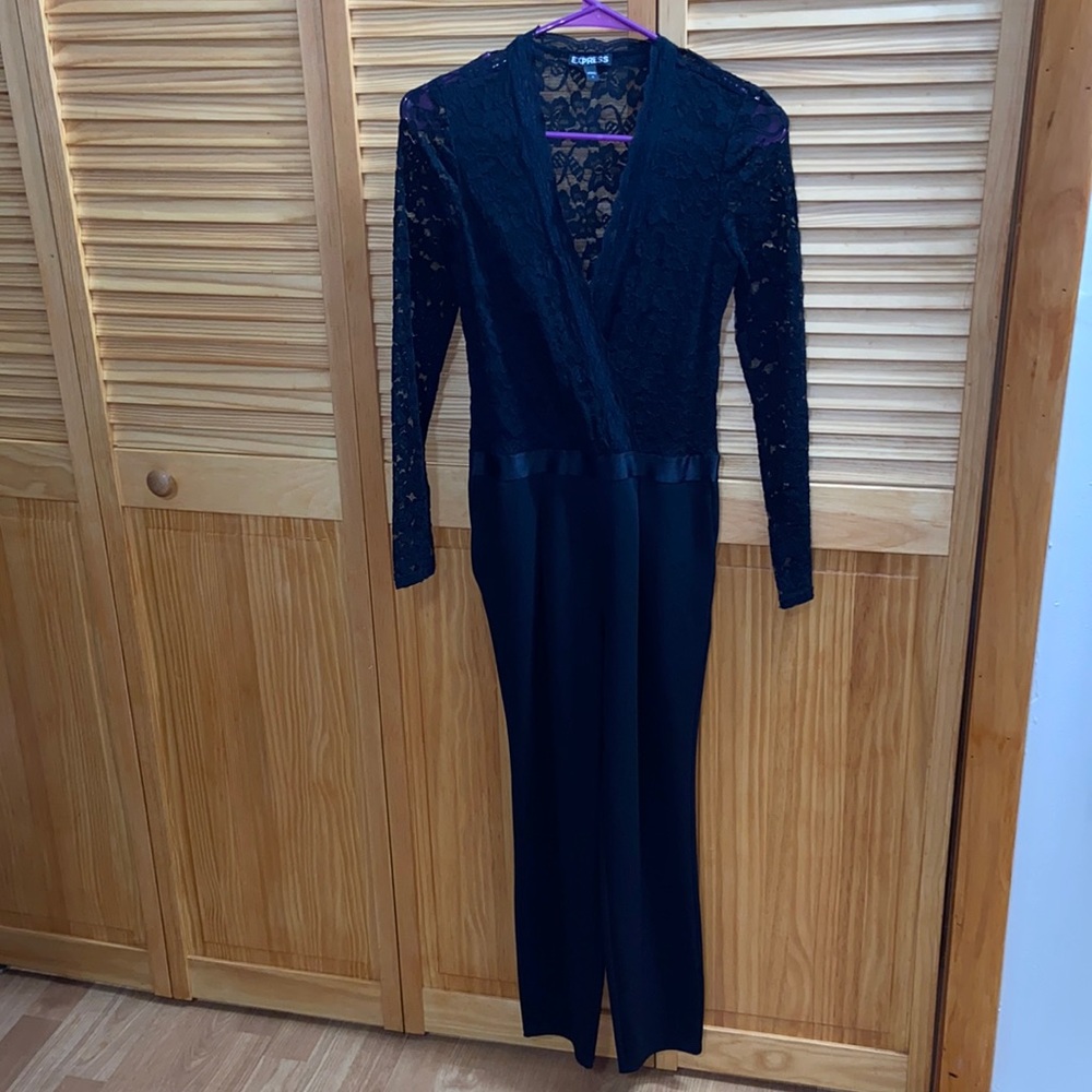 Floral  Lace jumpsuit